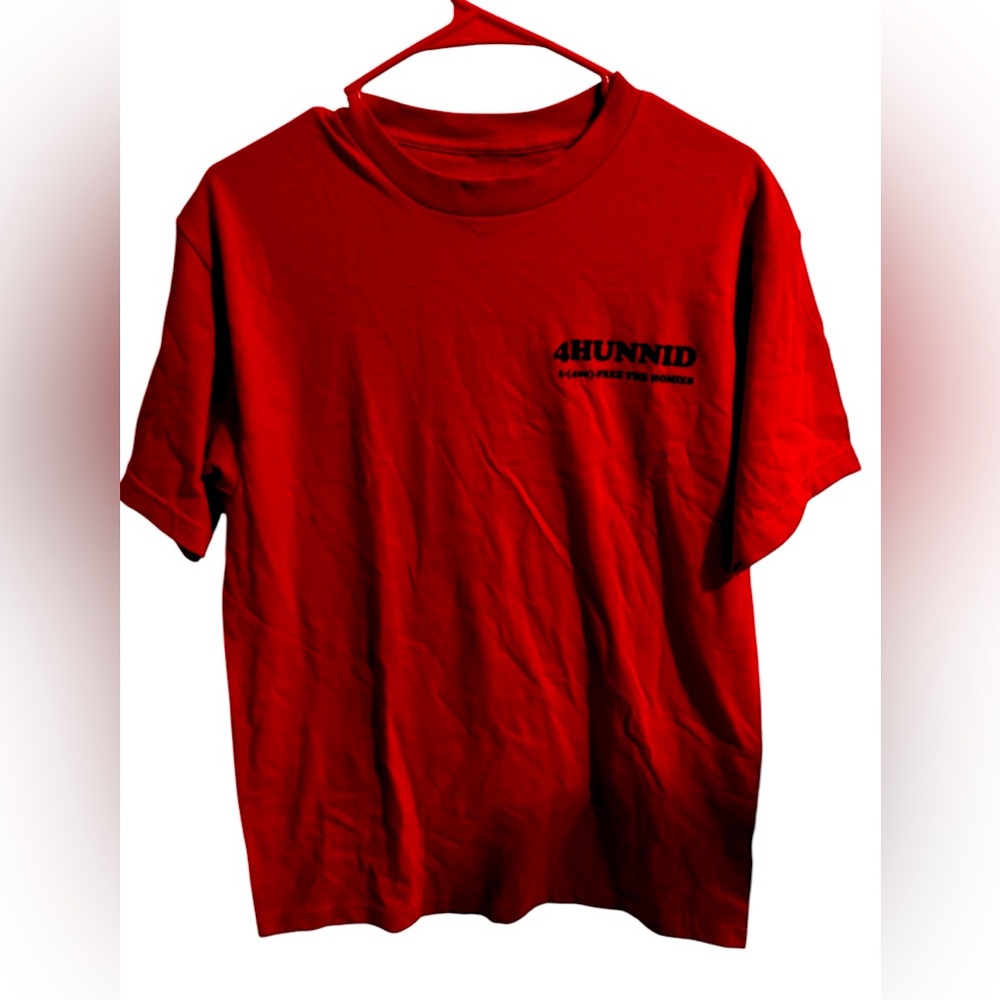 Zumiez 4Hunnid Graphic Red Tee
